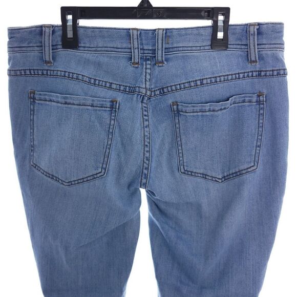 Free People Women's Size 30 Blue Cotton Distressed Jeans - Picture 7 of 9